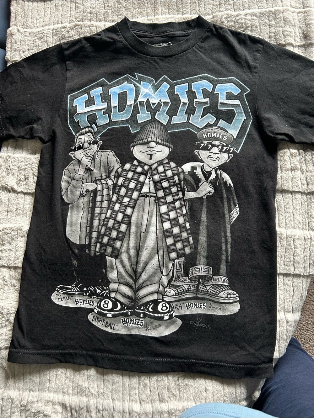 Homie Signature Graphic Tee - Black